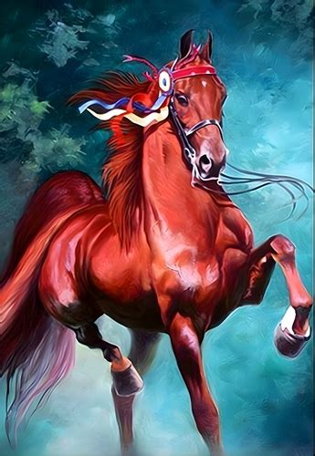 12 Feng Shui Horse Paintings for Your Home.
